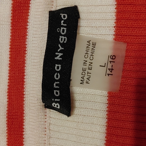 Bianca Nygard Long Sleeve Cowl Neck Bright Pink Sweater. Size Large - Picture 5 of 9